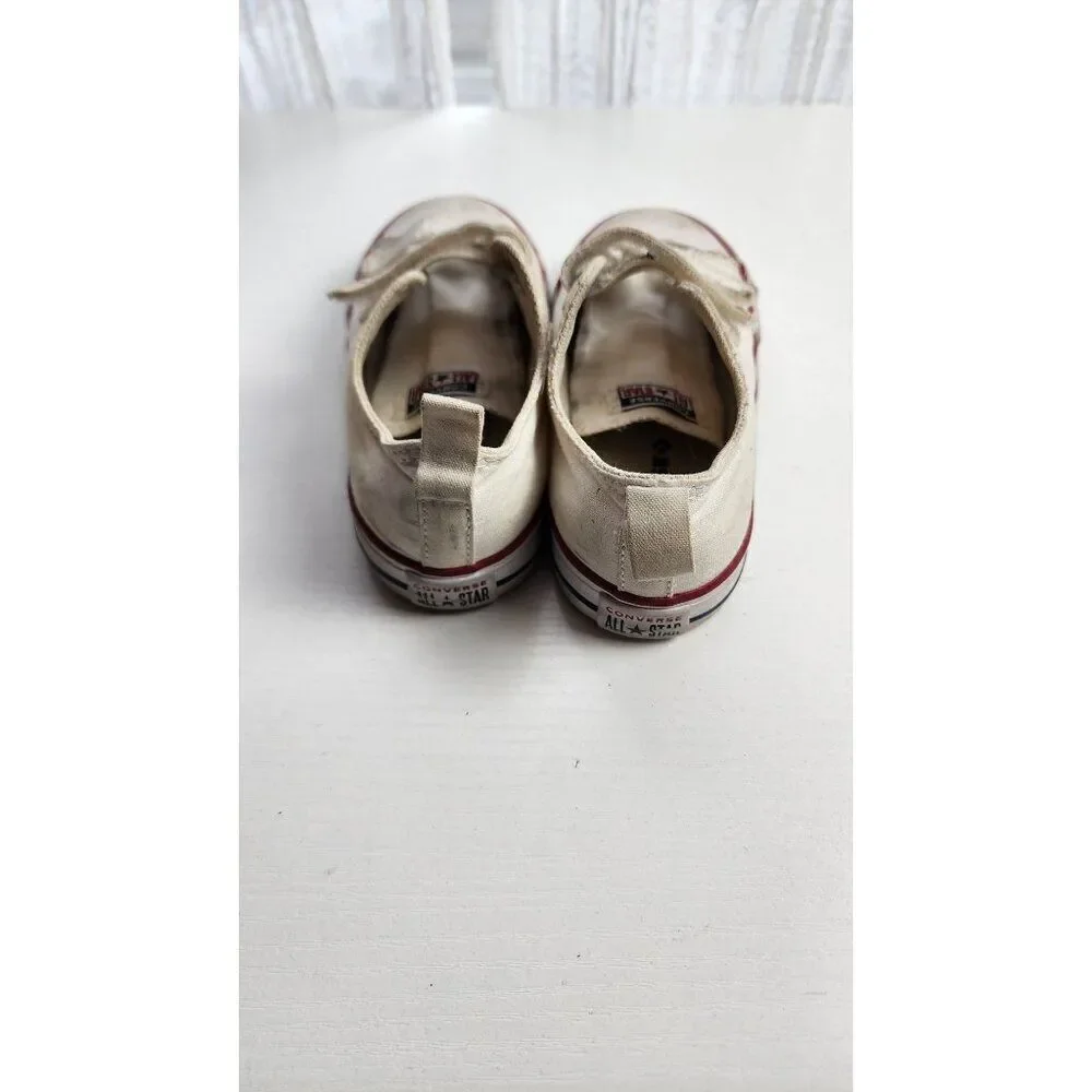 Infant Size 9 Converse Sneakers in White
